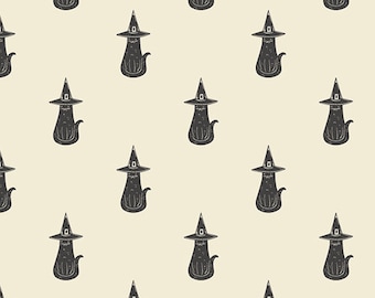 Purrrfectly Witchy from Spooky ’n Witchy by AGF Studio  for Art Gallery Fabrics