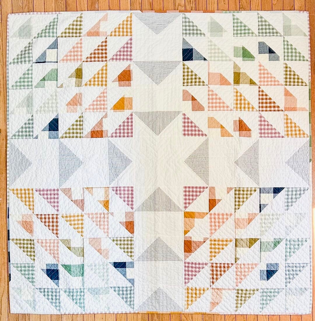 Cross Check and Single Burst Mini Quilts Digital Quilt Pattern