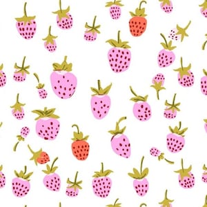 Strawberry Lilac from Heather Ross 20th Anniversary Collection by Heather Ross for Windham Fabrics