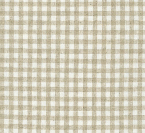 Essex Yarn Dyed: Gingham in Natural Essex Yarn Dyed: Gingham in Natural