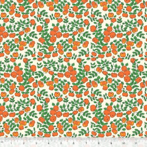 Mele, avorio della collezione Forestburgh di Heather Ross per Windham Fabrics
