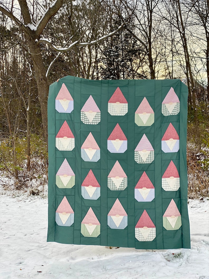 Nordic Gnome Quilt Kit image 8