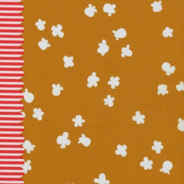 Penny Arcade - Popcorn - Caramel Fabric / Cotton and Steel