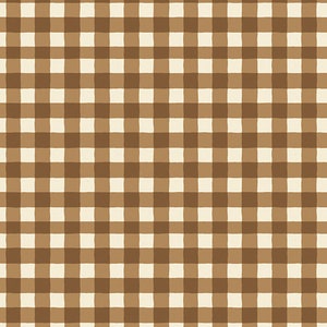 Small Plaid of my Dreams Caramel designed by Maureen Cracknell for Art Gallery Fabrics