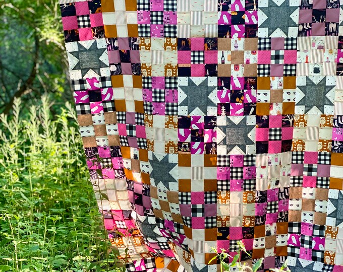 Campfire Glow Quilt Kit Etsy