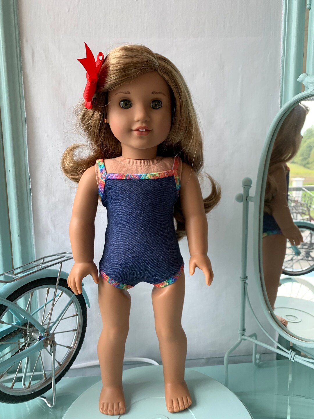 American Made Doll Swimsuit to Fit 18 Inch Dolls Such as Etsy