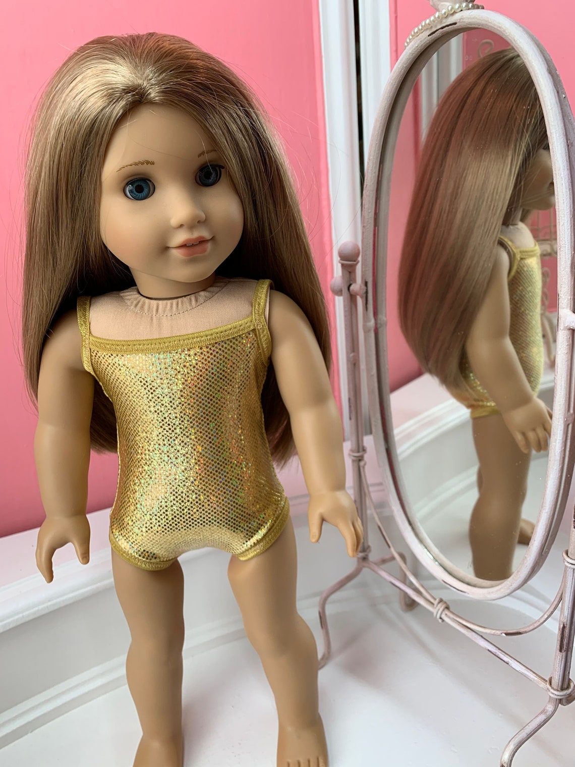 Sparkle American Made Doll Swimsuit To Fit 18 Inch Dolls Such Etsy