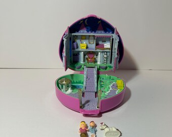 Unicorn Meadow Polly Pocket Vintage 1995 Collectible Toy Near Complete | Perfect Addition to a