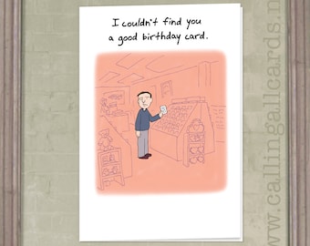 No Luck - Birthday Card