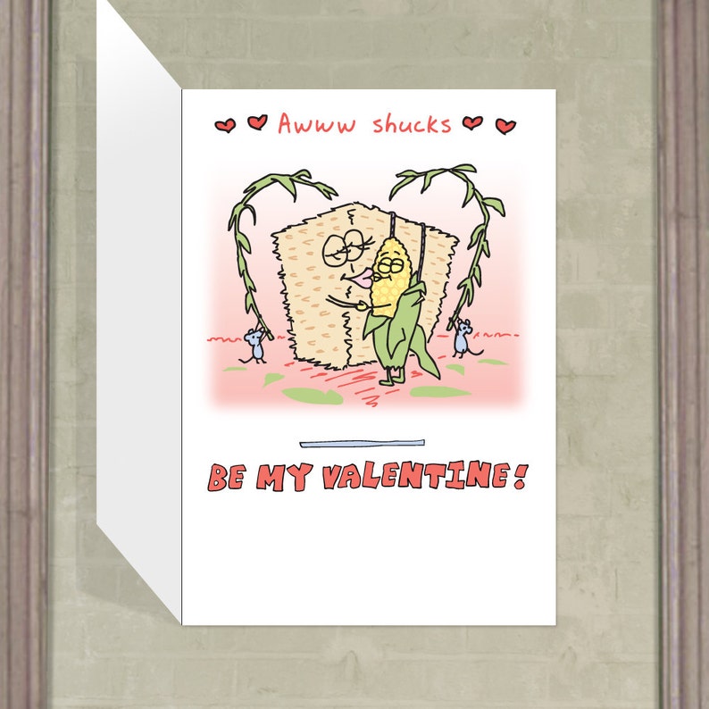 Corny Valentine/'s Day Card