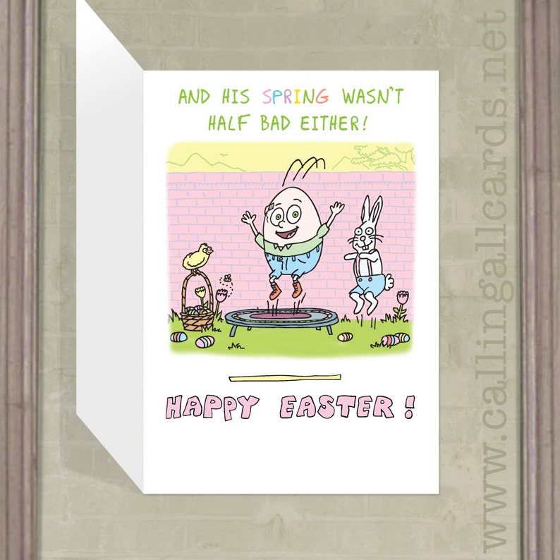 Humpty Easter Card image 2