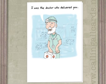 Delivery Doctor - Birthday Card