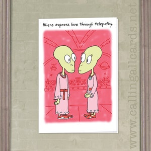 Télépathie - I Love You Card