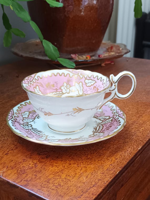 美しい希少なアンティークのビショップ＆ストーナー英国製高級陶磁器  