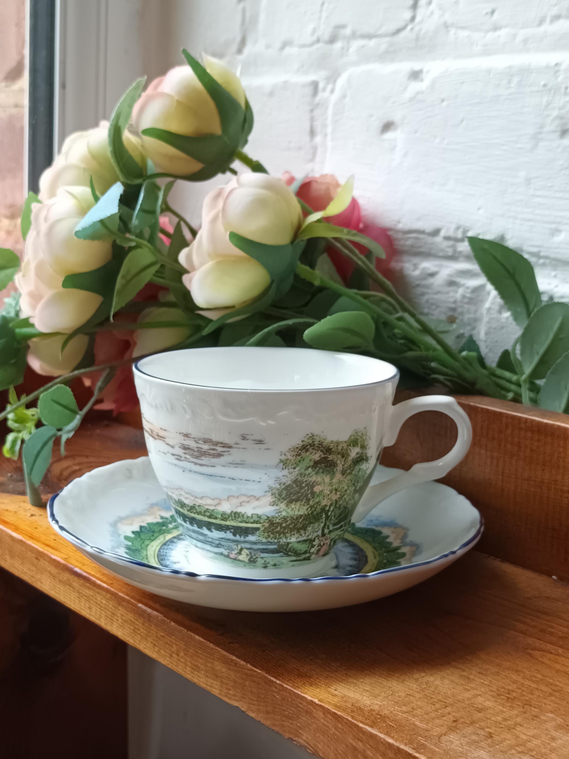 LAURA ASHLEY 『Full Bloom』 ポット カップ 他3点 A softer season