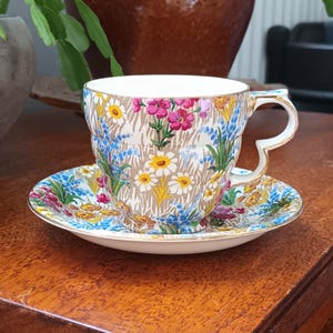 Marguerite Tea Cup - Etsy