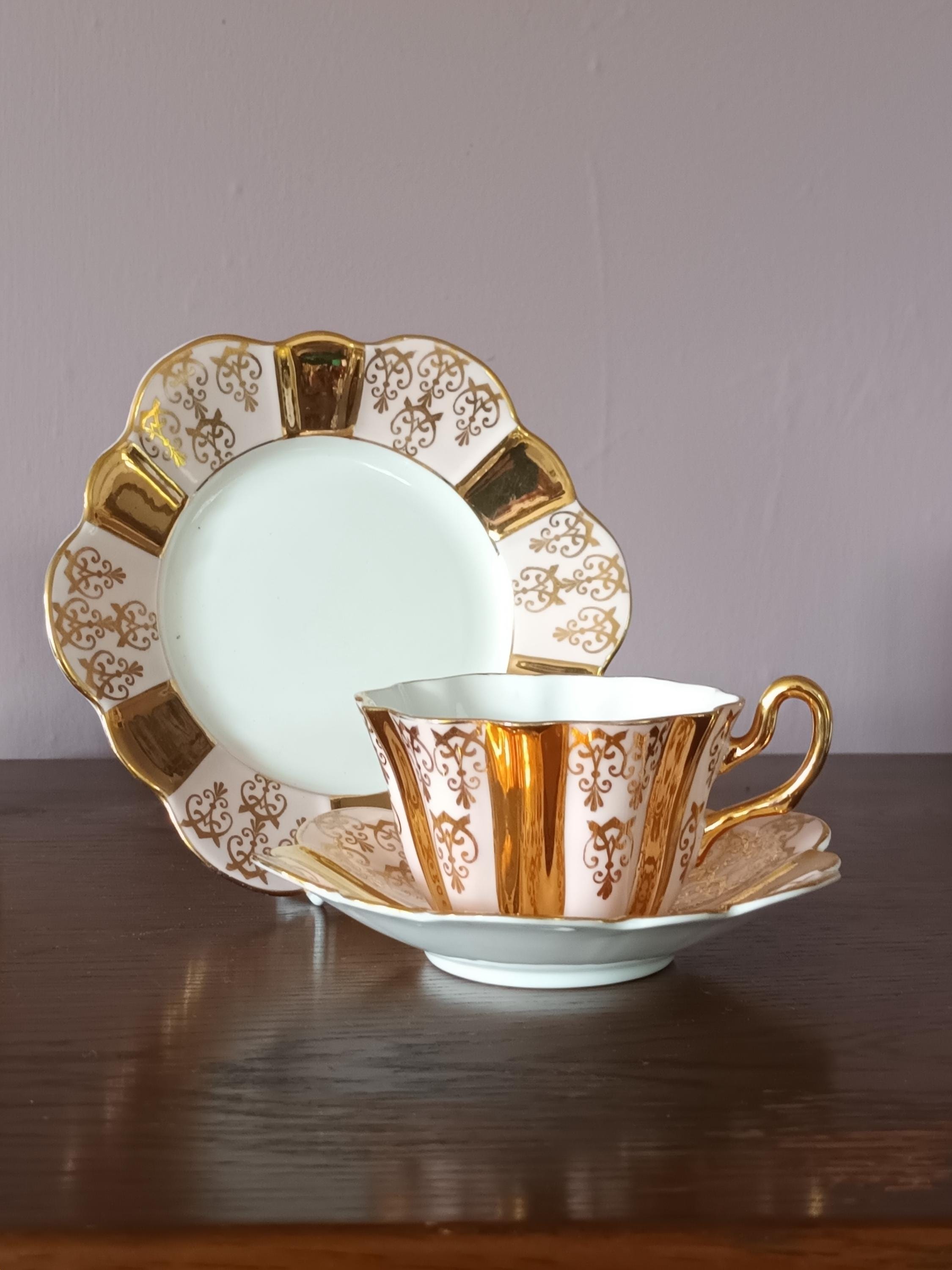Gold lined teacup - Etsy 日本