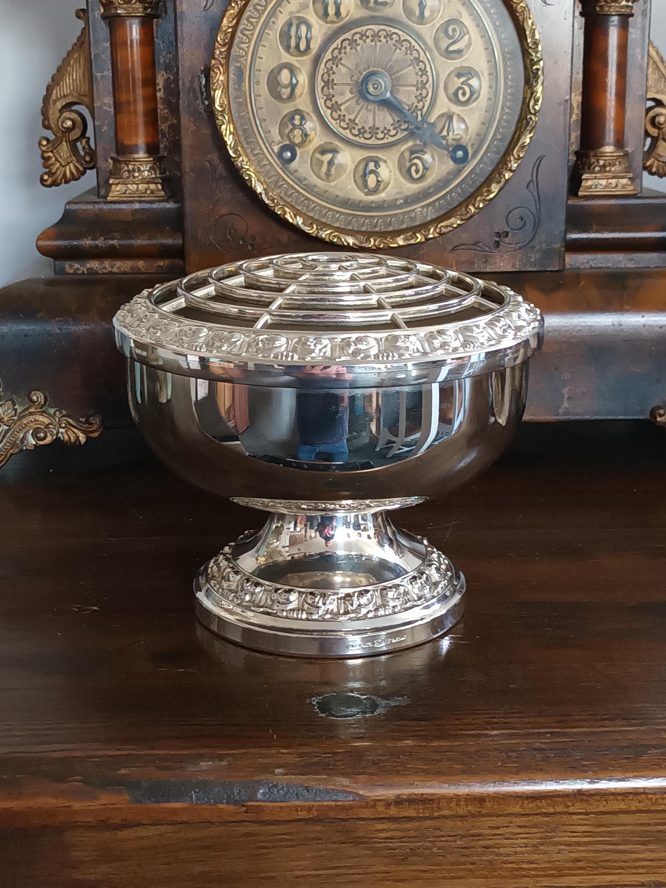 Silver rose bowl - Etsy 日本