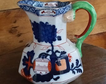 大型アンティーク ロイヤル ドルトン陶器 秋の葉 / 葉の葉の花瓶。32