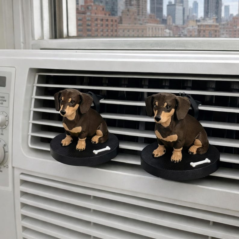Dachshund Vent Clip Car Accessory Wiener Dog Decoration Dashboard Ornament Automobile Charm Vehicle Fragrance Diffuser Holder Air Freshener image 18