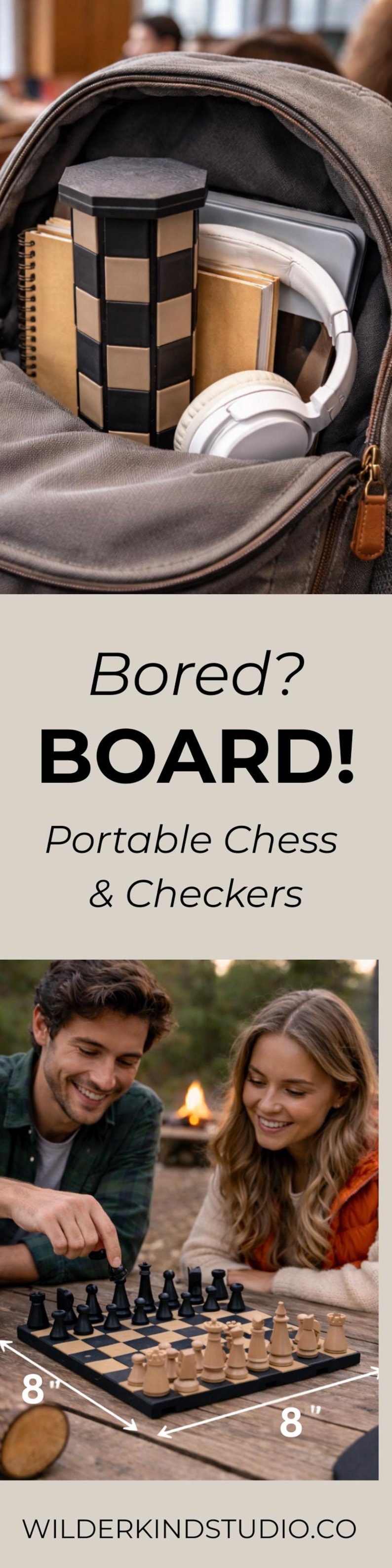 Travel Chess Set Tan Black Checkers Game Board Roll Up Portable Chess Vacation Entertainment Camping Activity Kit Compact Strategy Game image 20