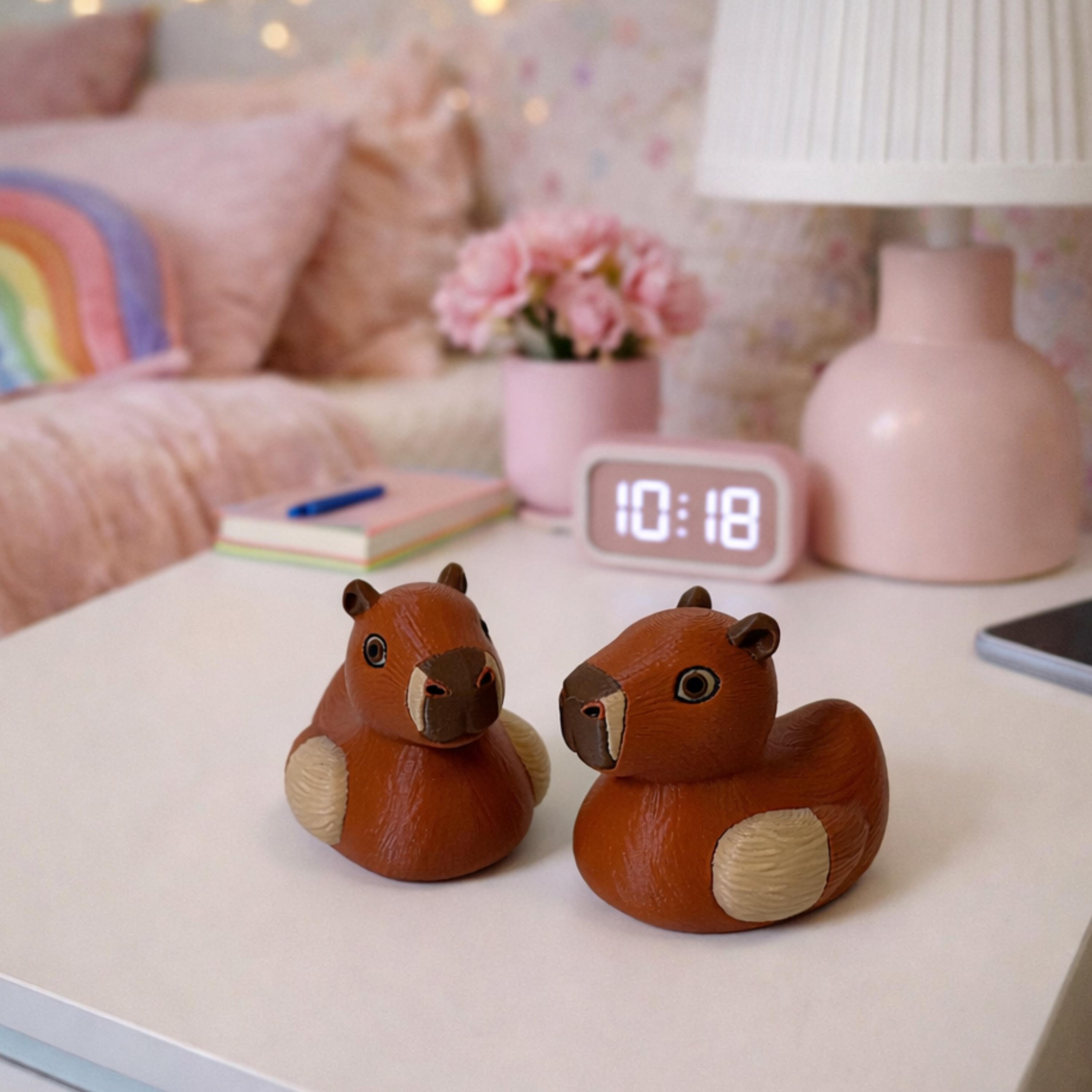 Capybara Duck 3D Printed 4x4 Dashboard Ducking Cruise Hide and Seek ...