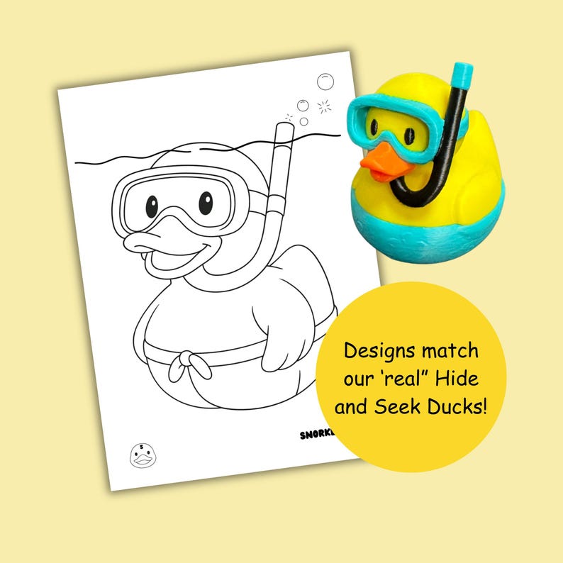 Cruise Coloring Book Kids Cruise Entertainment Activity Printable Duck Hide Seek Family Fun Vacation Memory Keepsake Gift Travel Art Project image 7