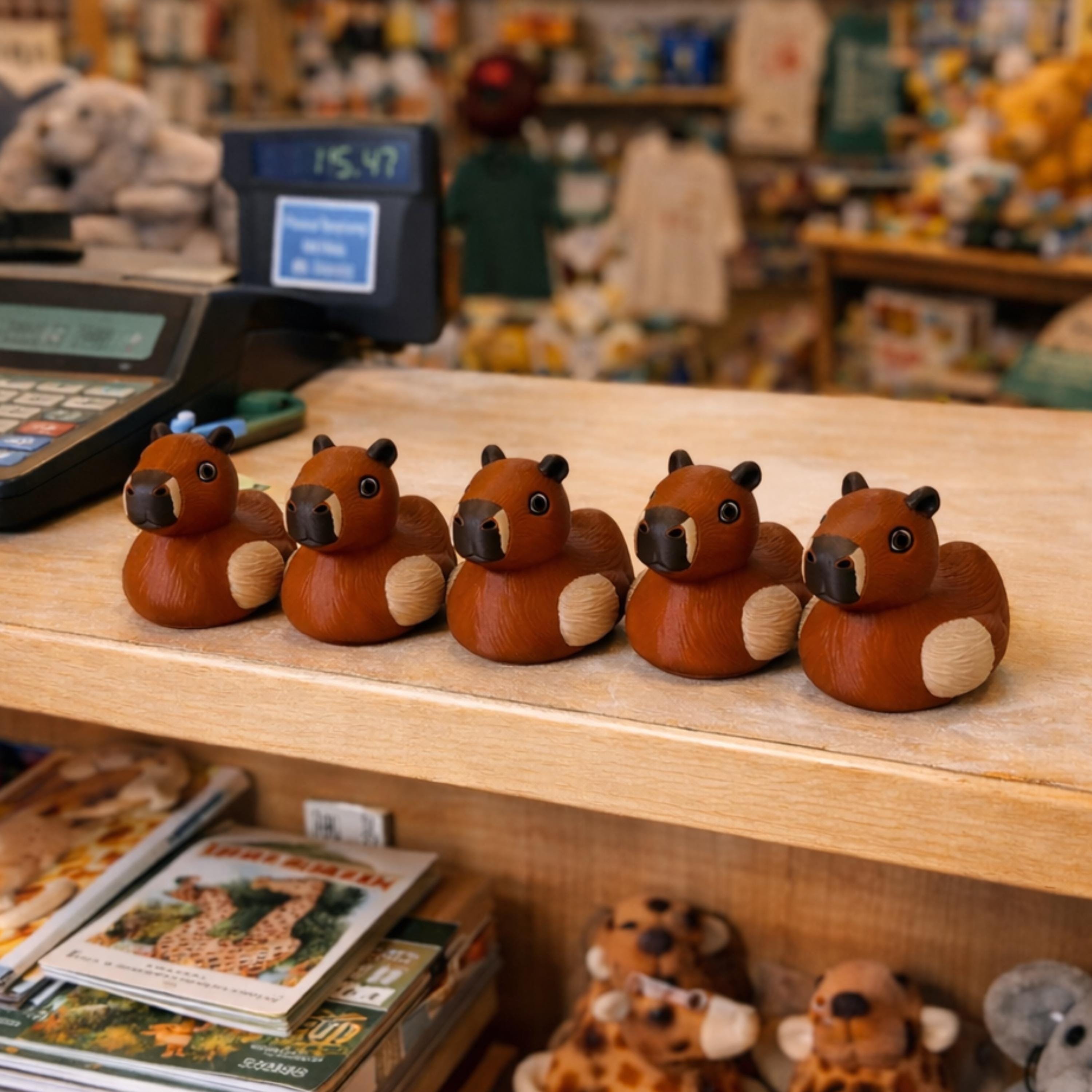 Capybara Duck 3D Printed 4x4 Dashboard Ducking Cruise Hide and Seek ...