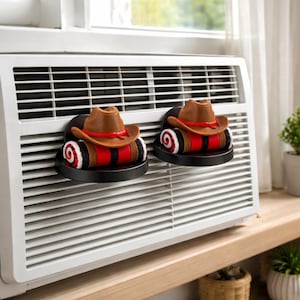 Cowboy Hat Diffuser Car Scent Holder Clip Essential Oil Freshener Western Style Ranch Accessory Vehicle Fragrance Auto Decoration Country