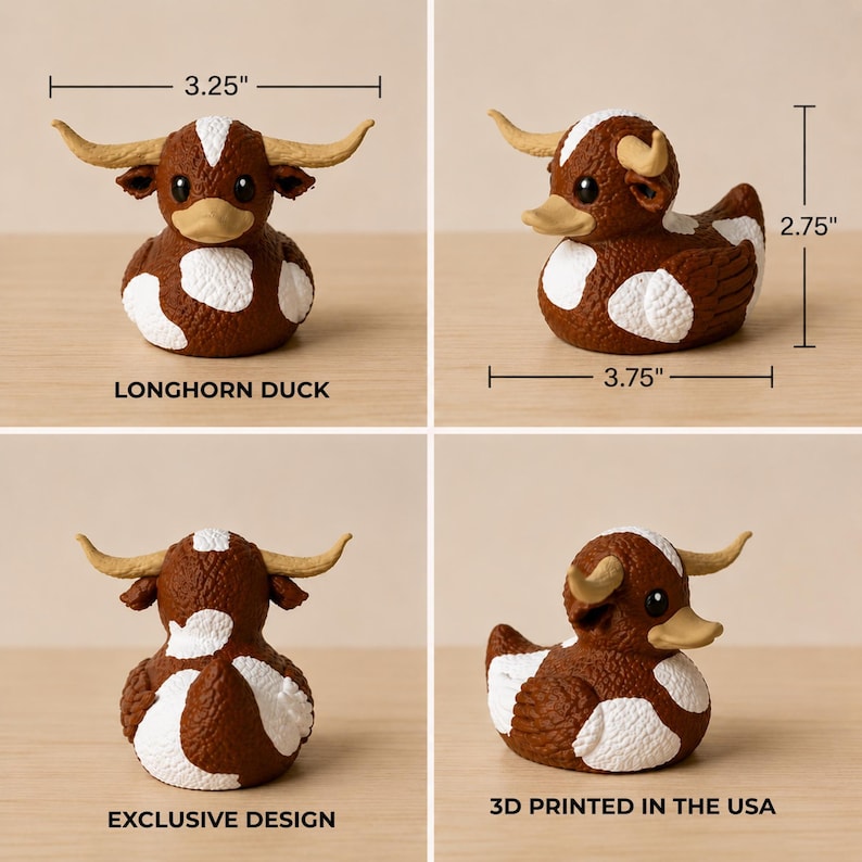 Dashboard Decoration Duck Collectible Texas Longhorn Football Fan Gift Student Dorm Room Desk Accessory University Pride Display Alumni Memorabilia Present Office Workspace Shelf Accent Game Day Spirit Austin Mascot Figurine Keepsake
