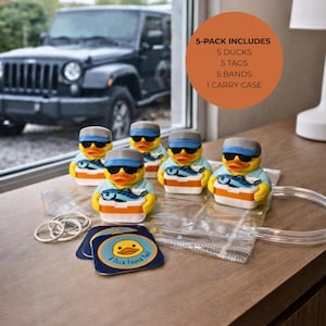Fishing Duck Decor Duck Hunter Decoration Cabin Decor Fishing Enthusiast Present Desk Ornament Dashboard Fisherman Funny Gift Tackle Box image 6