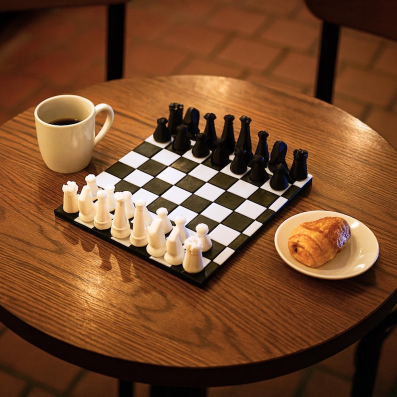 Travel Chess Set Tan Black Checkers Game Board Roll Up Portable Chess Vacation Entertainment Camping Activity Kit Compact Strategy Game image 11