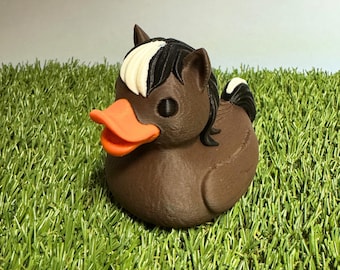 Horse Duck Figurine Funny Gift Idea 4x4 Ducks Dashboard Decor Country Style Western Animal Statue Cowboy Cruise Rodeo Fan Party Favor