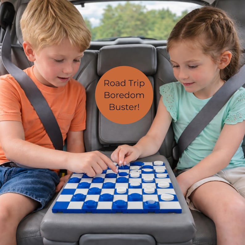 Travel Chess Set Tan Black Checkers Game Board Roll Up Portable Chess Vacation Entertainment Camping Activity Kit Compact Strategy Game image 4