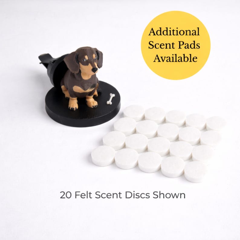 Dachshund Vent Clip Car Accessory Wiener Dog Decoration Dashboard Ornament Automobile Charm Vehicle Fragrance Diffuser Holder Air Freshener image 11