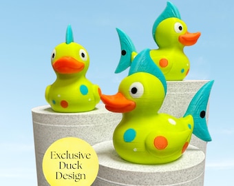 Cruise Hide Duck Toy Collectible Cruise Souvenir Tropical Fish Duck Game Vacation Activity Treasure Hunt Caribbean Adventure Travel Gift