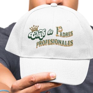 Club de Padres Profesionales, Professional Dads Cap, Classic Dad Cap, Father&#39;s Day, Cool Dad Hat, Stylish Men&#39;s Cap, Unique Dad Cap