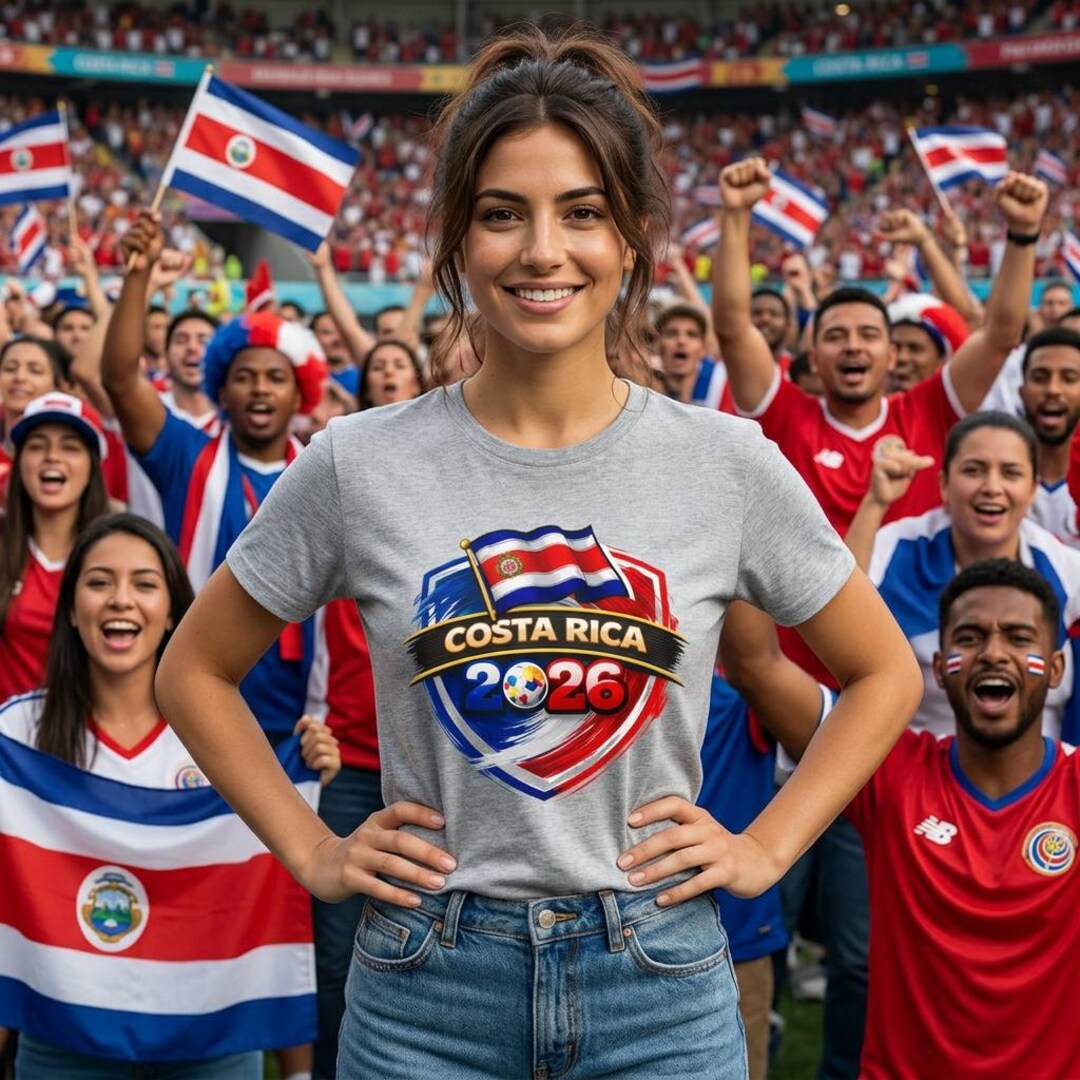 Costa Rica Games Costa Rica World Soccer, Costa Rican Team T-shirt, National Costa Rican ...