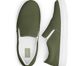 Rothy\'s Olive Green Slip-On Sneakers Rothy main image 3