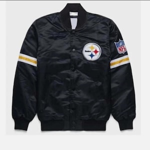 Men&#39;s Varsity Midfield Black Satin Varsity Jacket With Embroidery Logo,satin jacket men, satin letterman jacket, satin varsity jacket men .