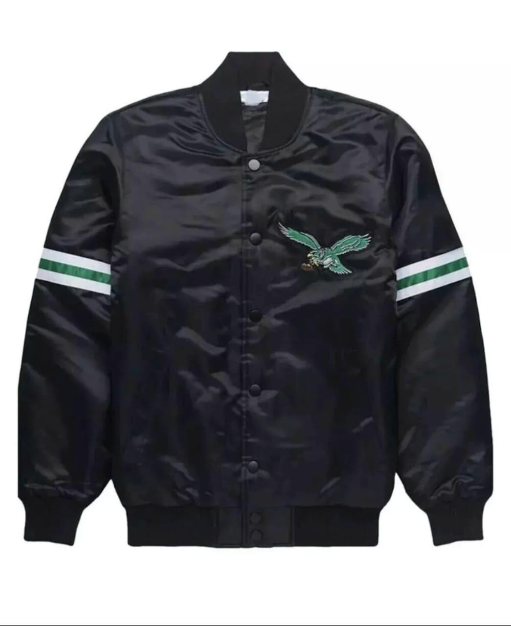 Vintage Satin Jacket - Etsy