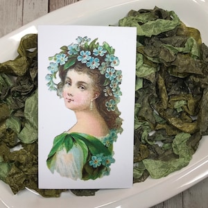 FOREST FAIRY- crinkled seam binding