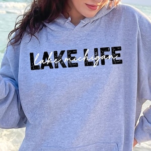Custom Lake Life Hoodie, Lake Camping Sweatshirt, Lake Trip, Personalized Lake Sweater, Lake House Gift, Lake Lover Hoodie, Lake Vacation