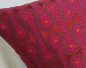 Design 9297 Magenta Josef Hoffmann  Pillow Cover - Mid Century Modern -  Maharam Fabric that’s NO LONGER in production