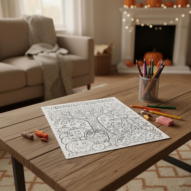 Four Seasons Adult Coloring Book – 23 Detailed Pages (printable PDF) - Etsy