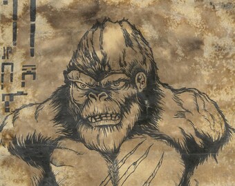 Kong of Skull Island - Wall scroll