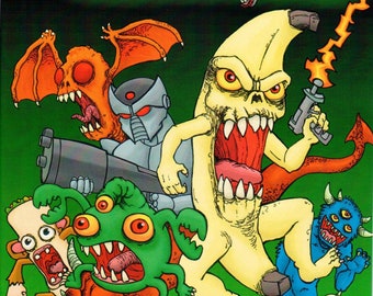 Freaks Mutants & Monsters Issue #1 indie comic book