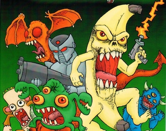 Freaks Mutants & Monsters Issue #1 indie comic book