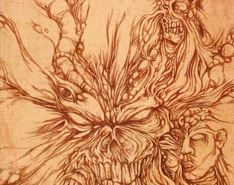DIGITAL Ex Libris Daemonum Issue #1 - A testament of things unseen - indie comic Demons - Digital Edition