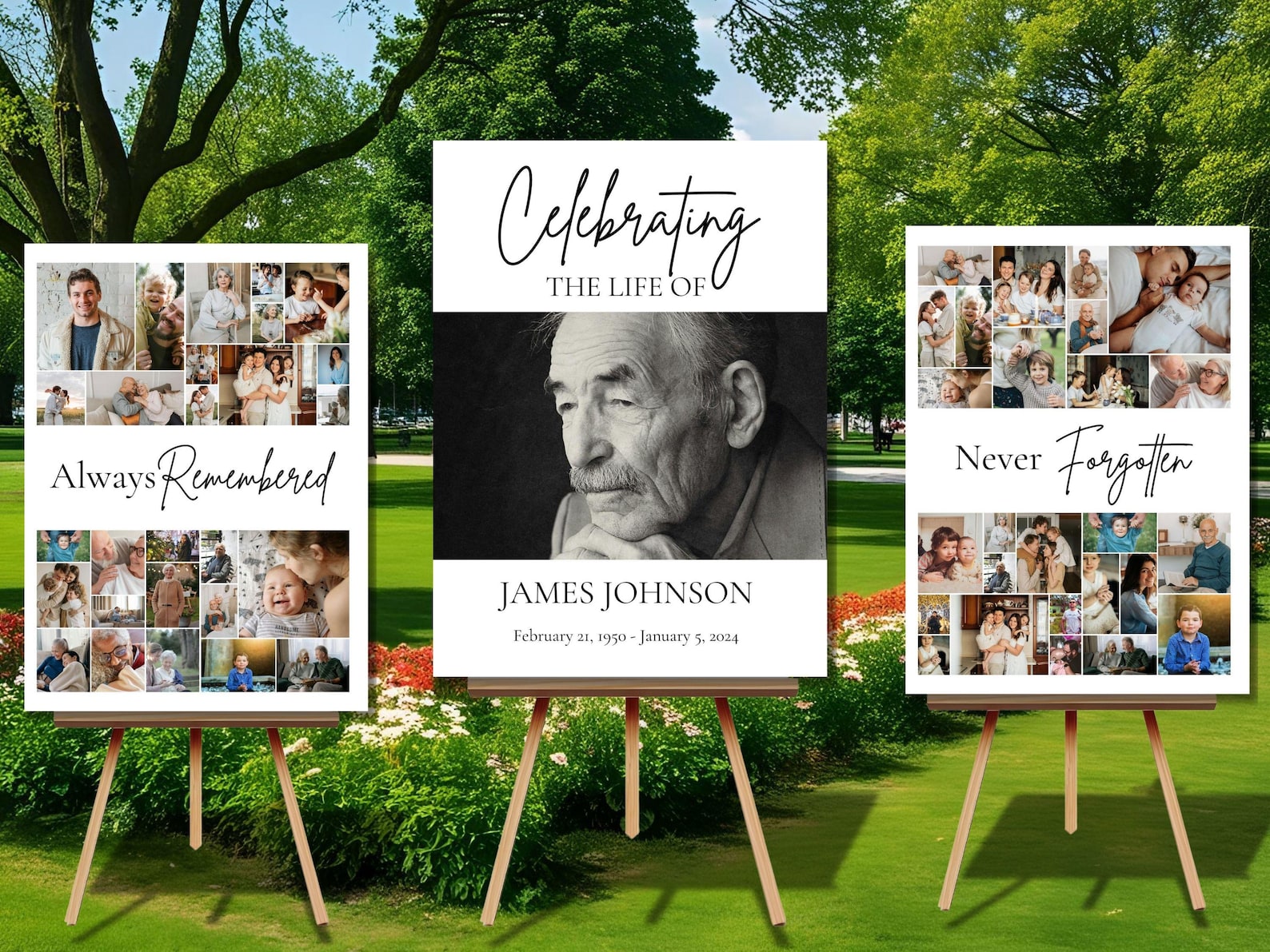 Postcelebration Of Life Poster Boards